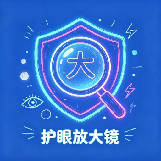 护眼放大镜